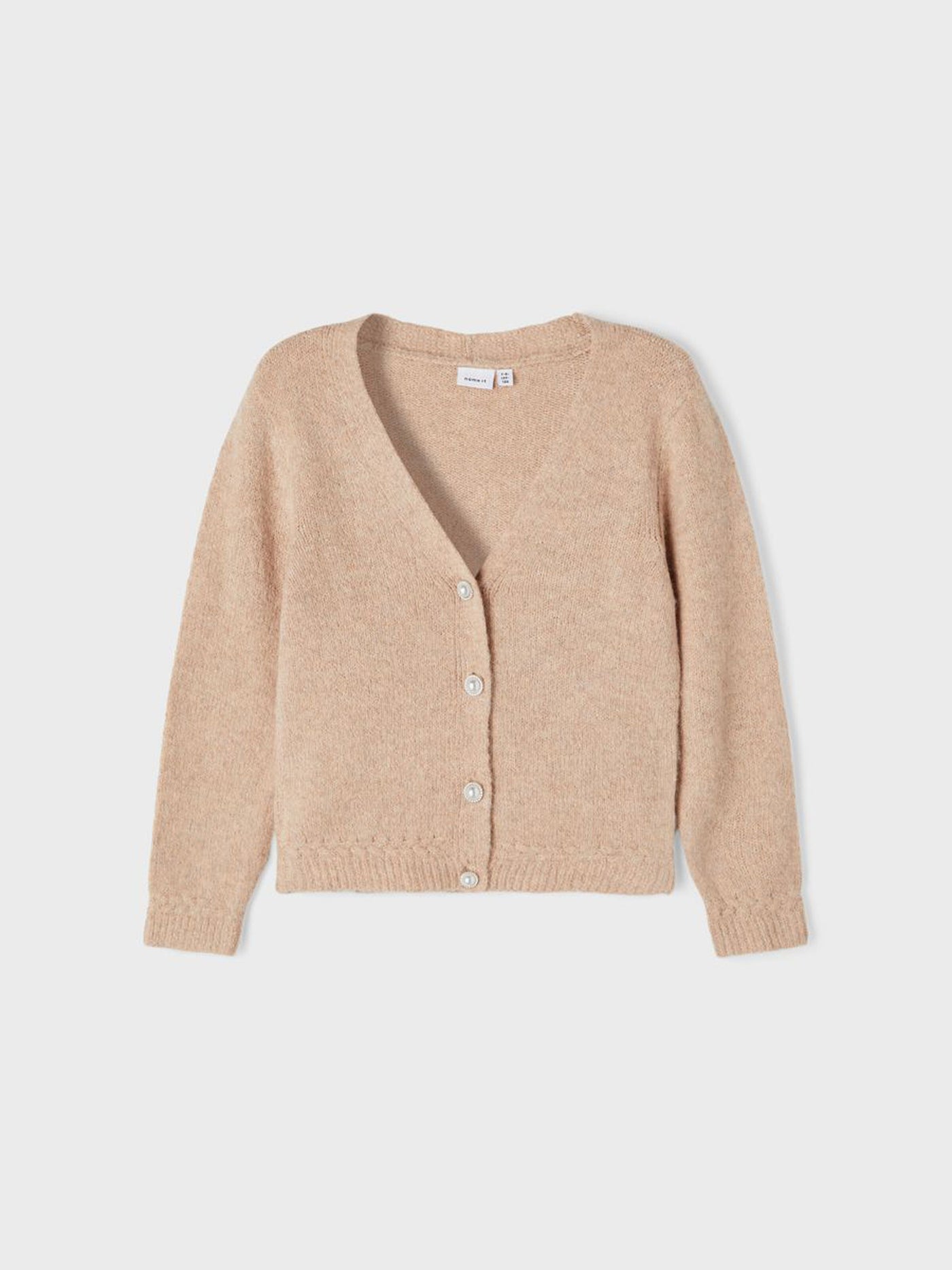 NKFORELLA LS LOOSE KNIT CARD
