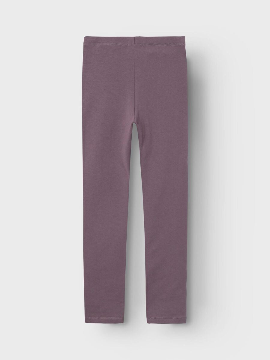 Name it-NKFDAVINA SOLID SWE LEGGING  BRU N NOOS-Arctic Dusk