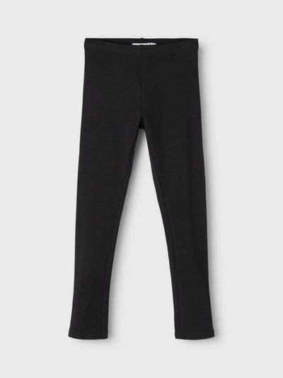 Name it-NKFDAVINA SOLID SWE LEGGING  BRU N NOOS-Black