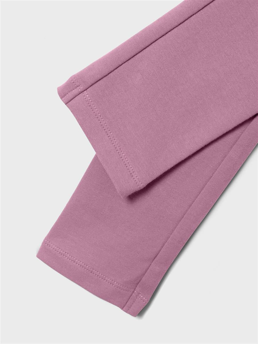 Name it-NKFDAVINA SOLID SWE LEGGING  BRU N NOOS-Mauve Orchid