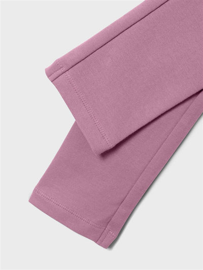 Name it-NKFDAVINA SOLID SWE LEGGING  BRU N NOOS-Mauve Orchid