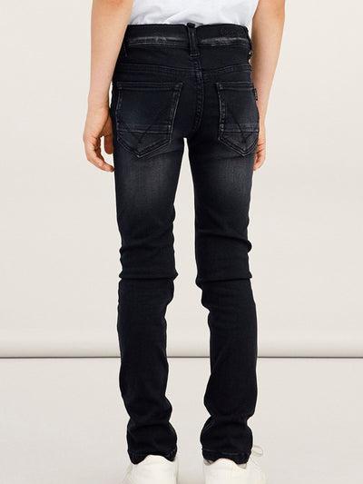 name it - NKMTHEO DNMCLAS PANT NOOS - Black Denim