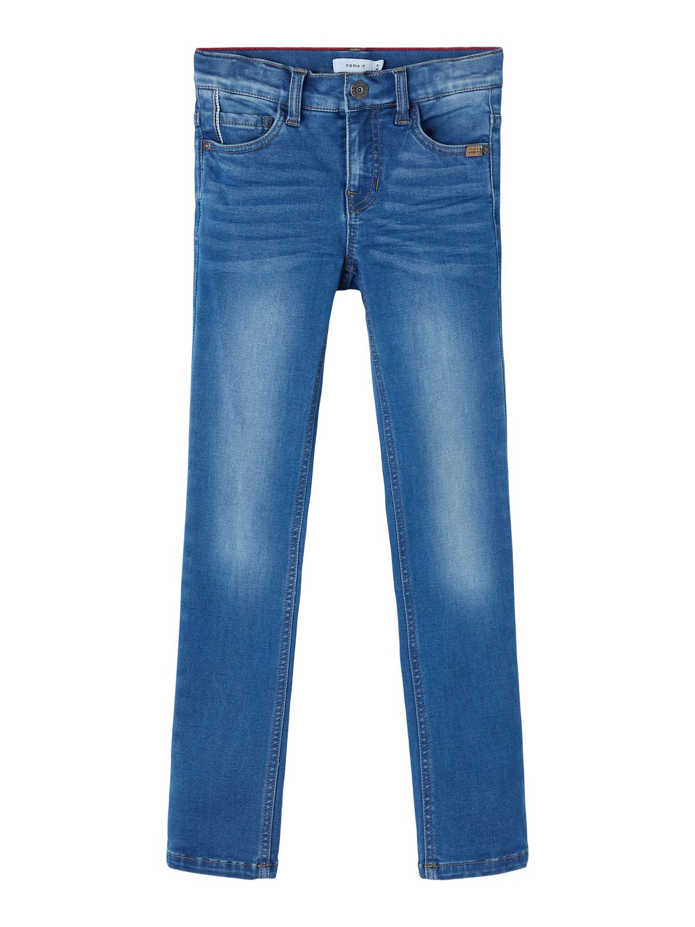 name it - NKMTHEO DNMCLAS PANT NOOS - Medium Blue Denim