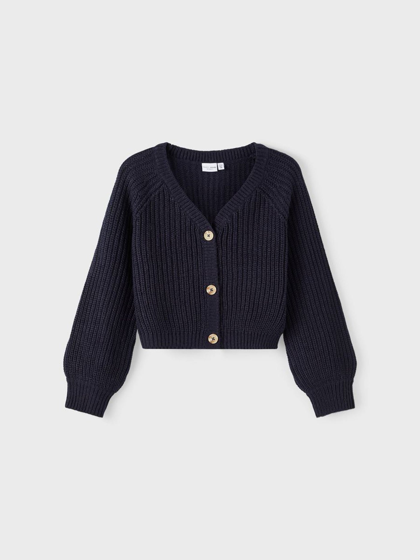 NKFVALEA LS SHORT KNIT CARD S
