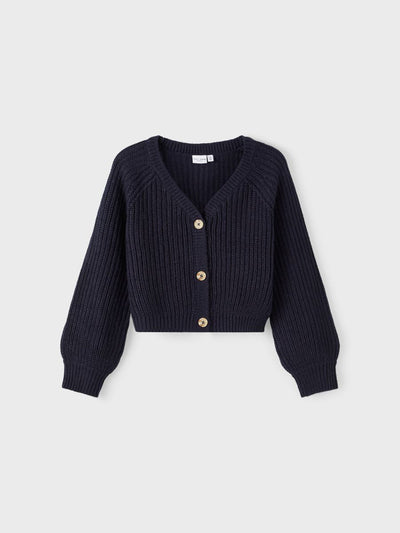 NKFVALEA LS SHORT KNIT CARD S