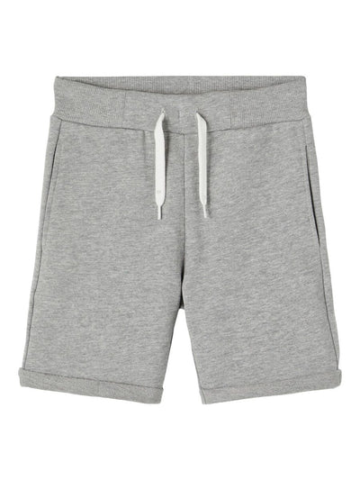 NKMJIRG LONG SWE SHORTS UNB CAMP