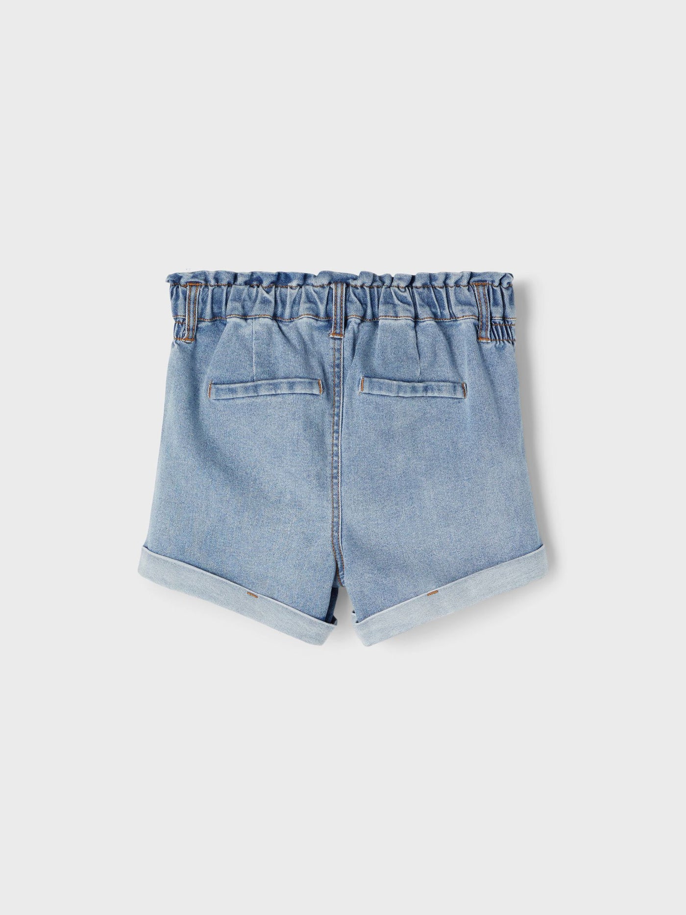 name it - NKFBELLA DNMTAZZA HW SHORTS NOOS - Light Blue Denim