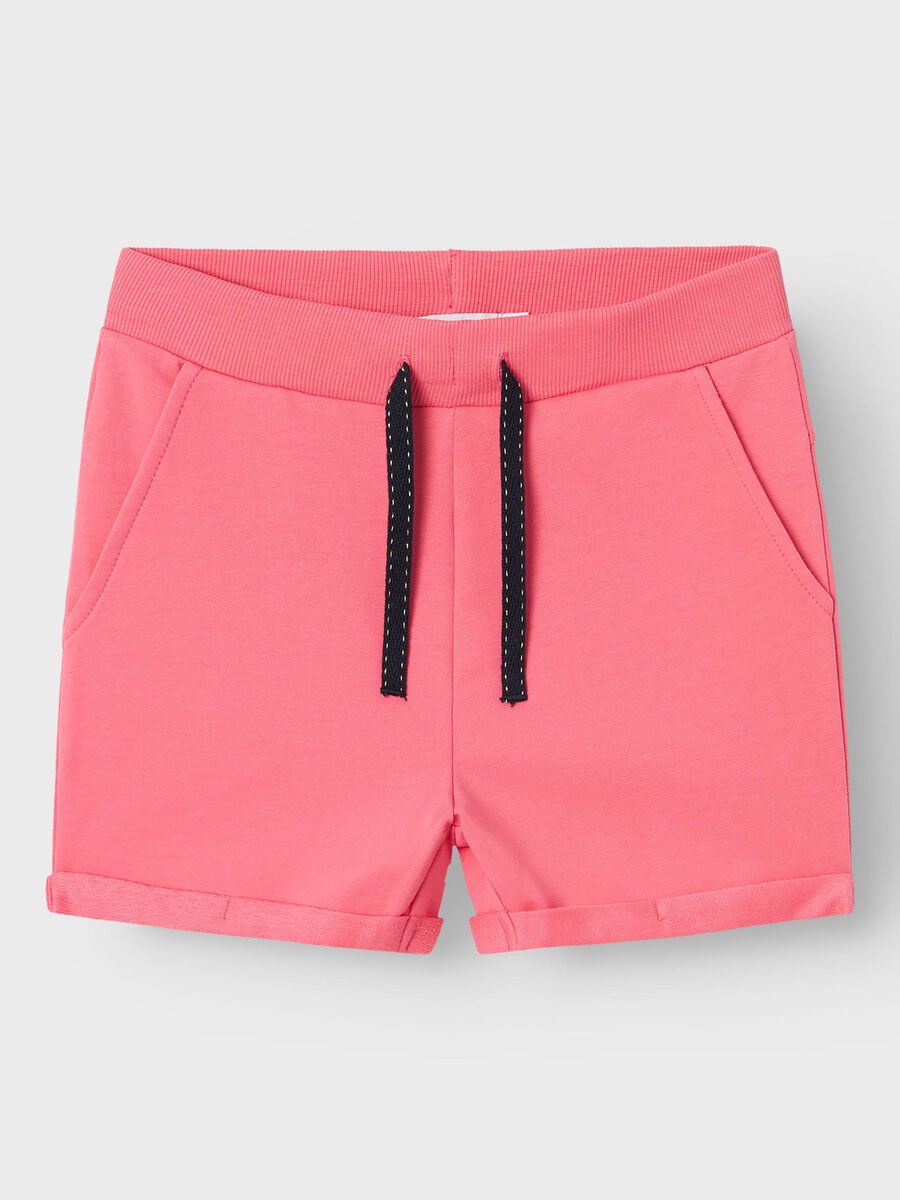 Name it-NKFVOLTA SWE SHORTS UNB F NOOS-Camellia Rose