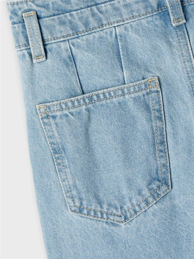 name it - NKFBELLA HW MOM AN JEANS 1092-DO NOOS - Light Blue Denim