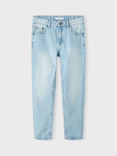 name it - NKMBEN TAPERED JEANS 5511-OY NOOS - Light Blue denim