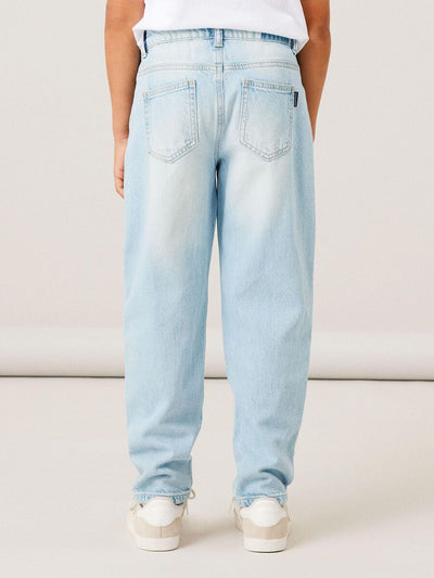 name it - NKMBEN TAPERED JEANS 5511-OY NOOS - Light Blue denim