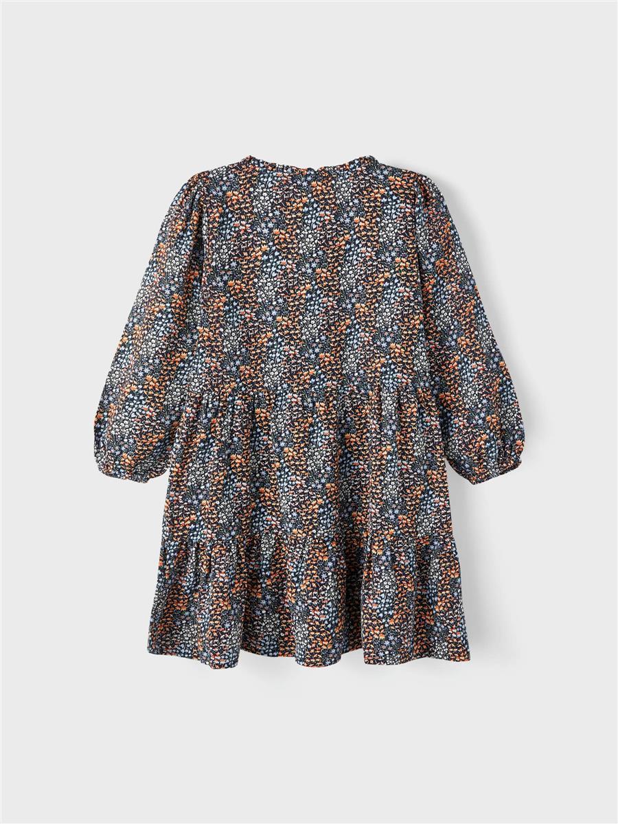 name it - NKFTAMMI LS DRESS - Dark Sapphire