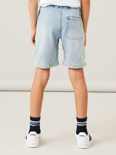 name it - NKMRYAN JOGGER DNM L SHORTS 6770-BO NOOS - Light Blue Denim