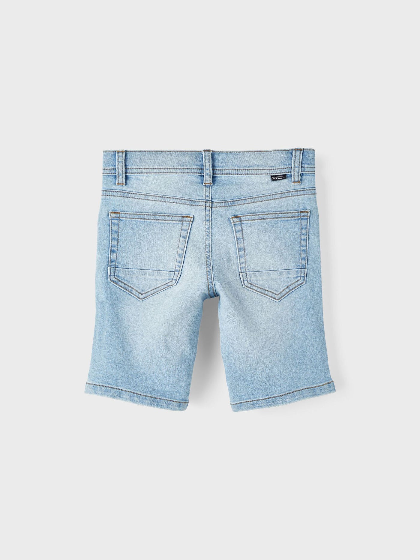 name it - NKMRYAN DNMATHRIS LONG SHORTS TB - Light Blue Denim