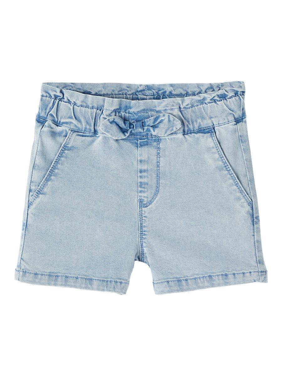 name it - NMFBELLA REG DNM SHORTS 7780-YB D - Light Blue Denim