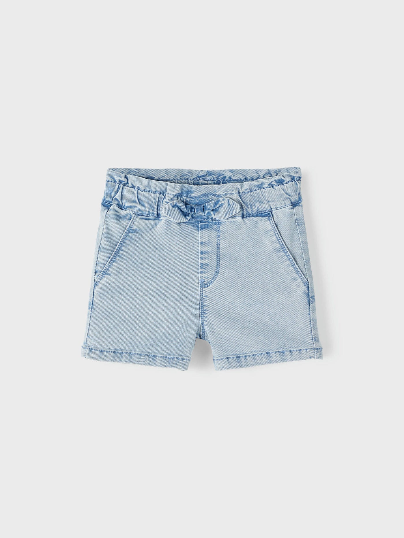 name it - NMFBELLA REG DNM SHORTS 7780-YB D - Light Blue Denim