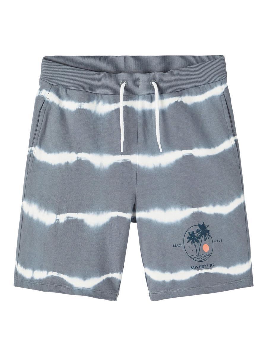 name it - NKMFEMILO SWEAT SHORTS UNB - Stormy Weather