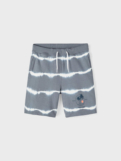 name it - NKMFEMILO SWEAT SHORTS UNB - Stormy Weather