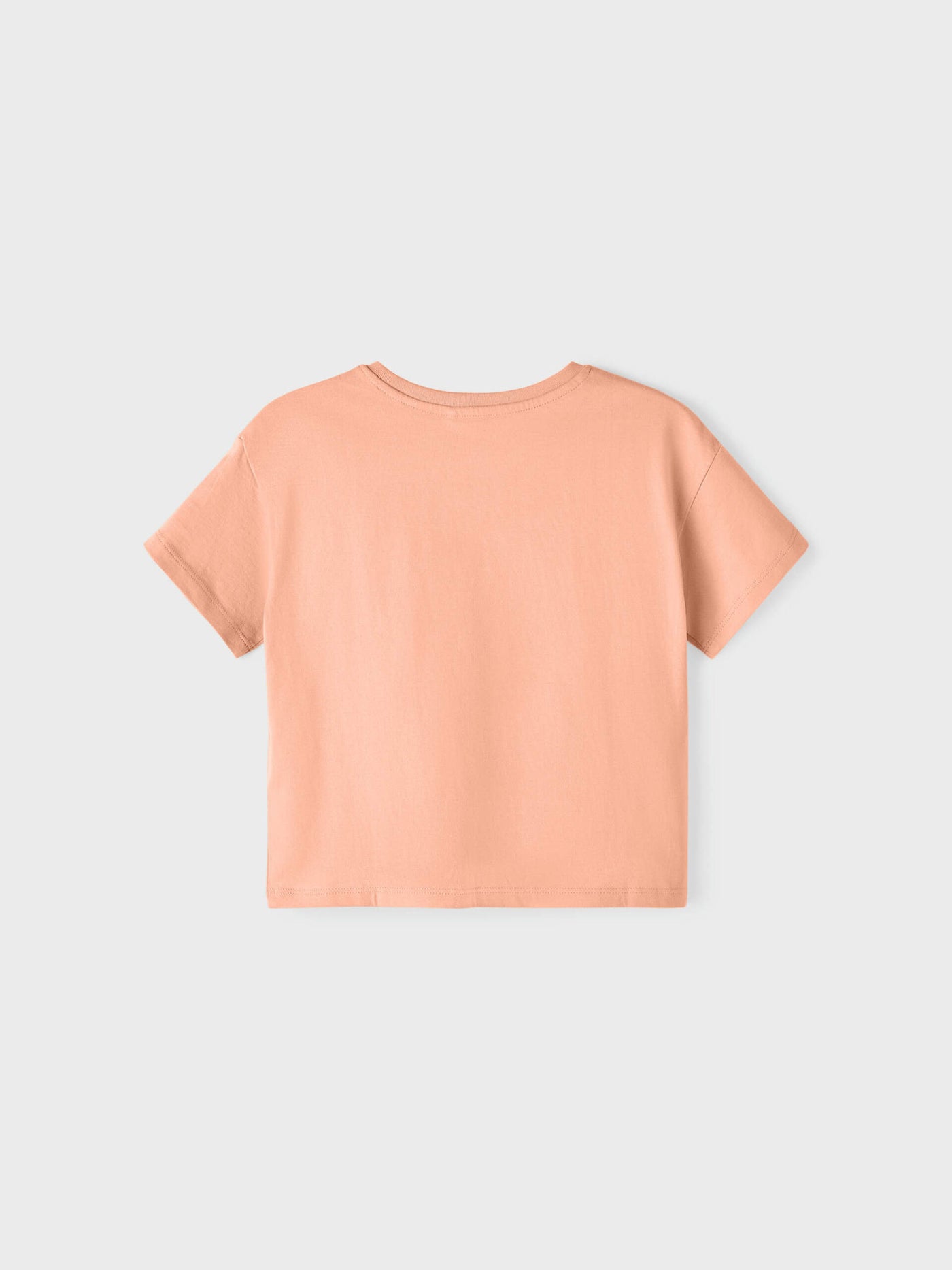 name it - NKFVITA SS SHORT BOXY TOP F1 - Peach Nectar