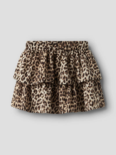 Name it-NKFVINAYA SKIRT FFF NOOS - Black/Leopard