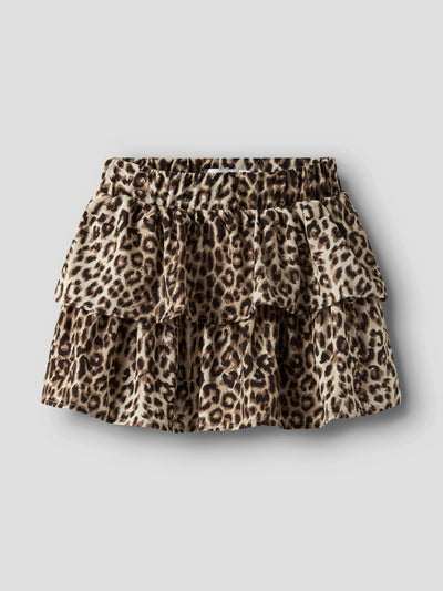 Name it-NKFVINAYA SKIRT FFF NOOS - Black/Leopard