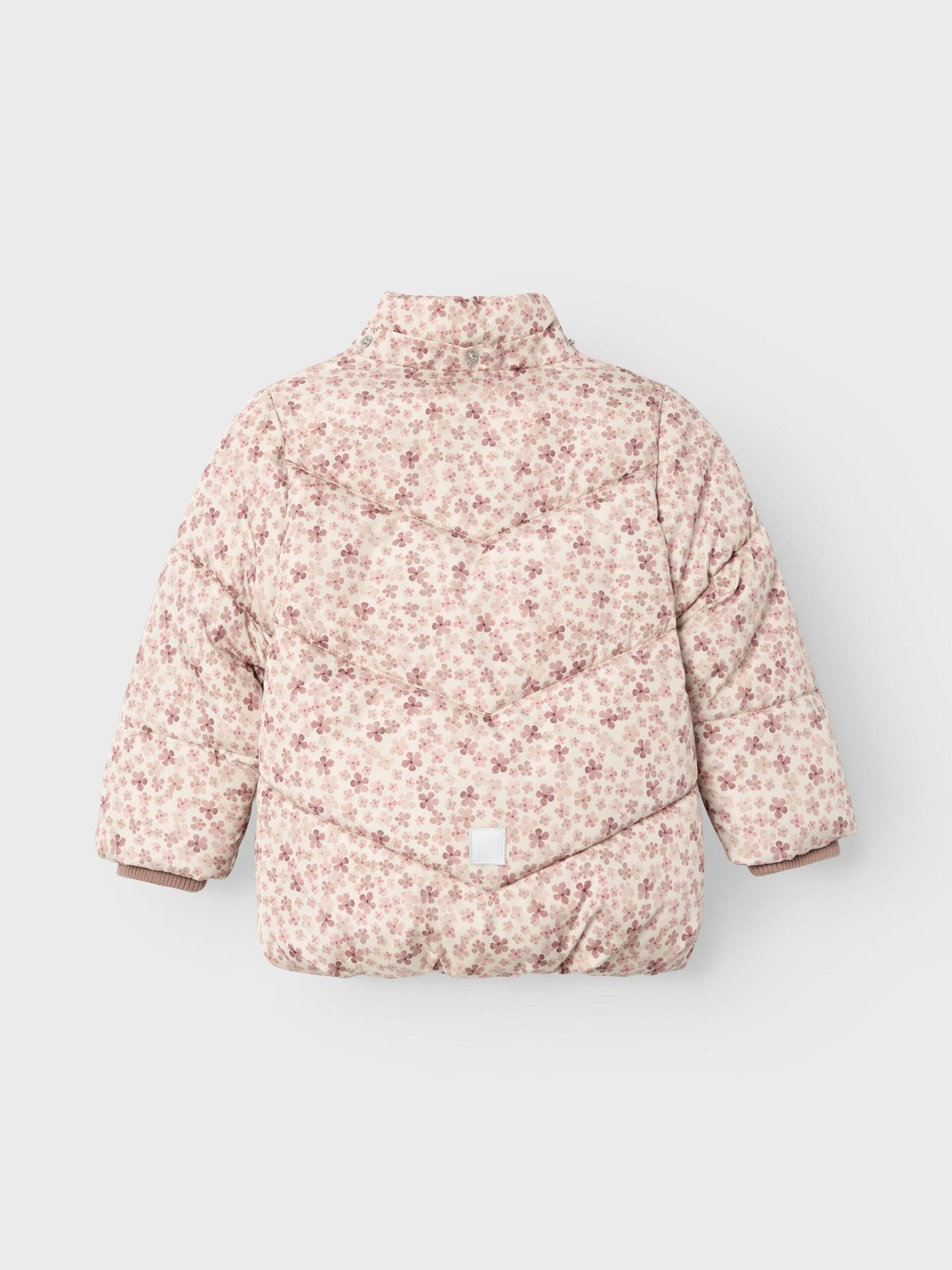 name it - NMFMAY PUFFER JACKET SOFT FLOWER - Moonbeam