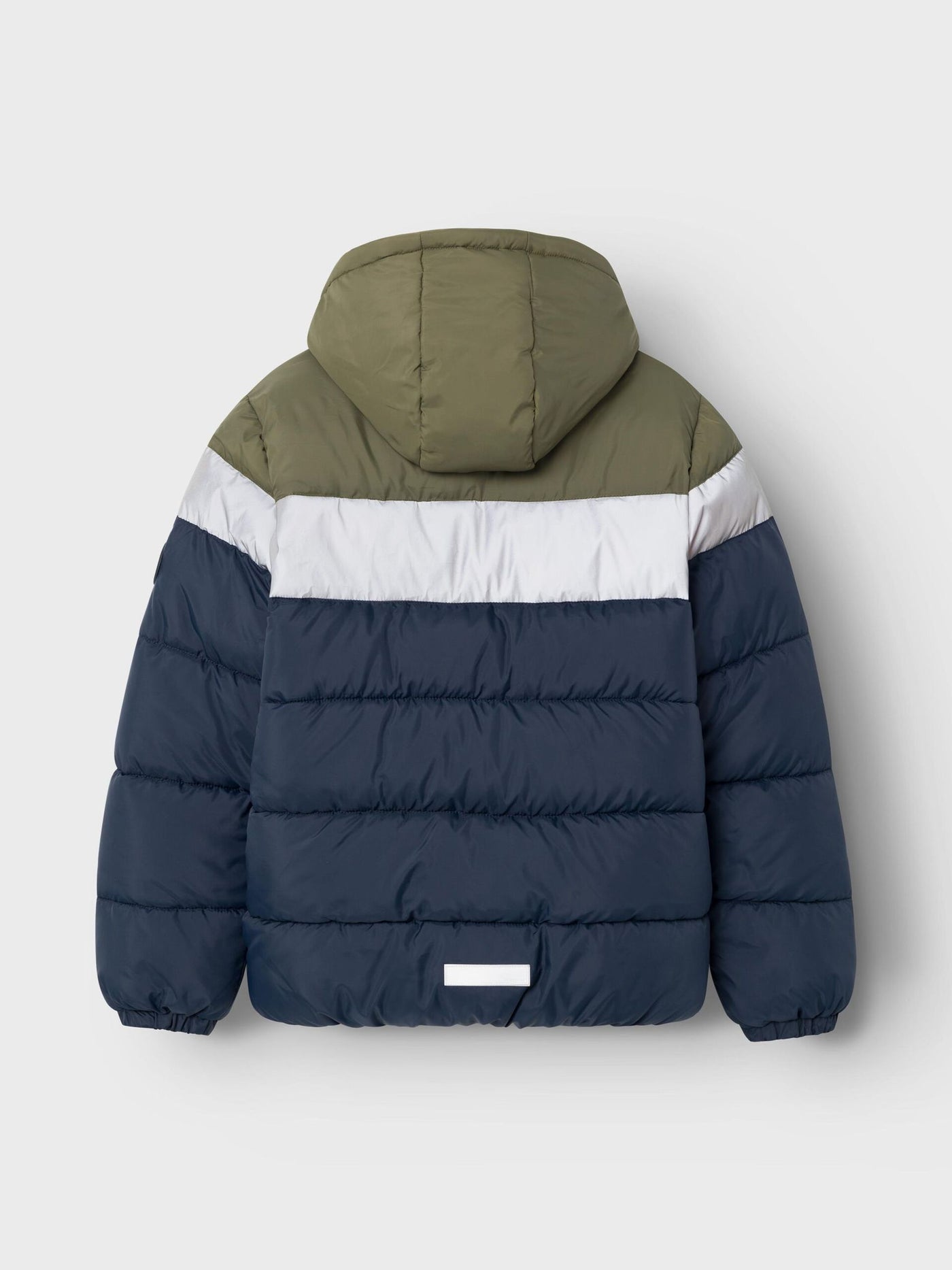 name it - NKMMONTEL PUFFER JACKET REFL. BLOCK NOOS - Dark Sapphire