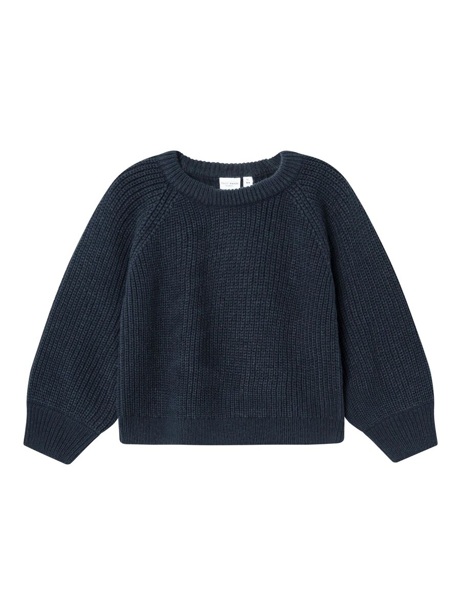 name it-NMFVALEA LS KNIT S1-Dark Sapphire