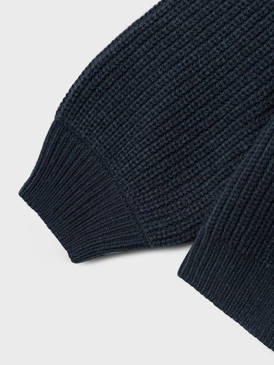 name it-NMFVALEA LS KNIT S1-Dark Sapphire