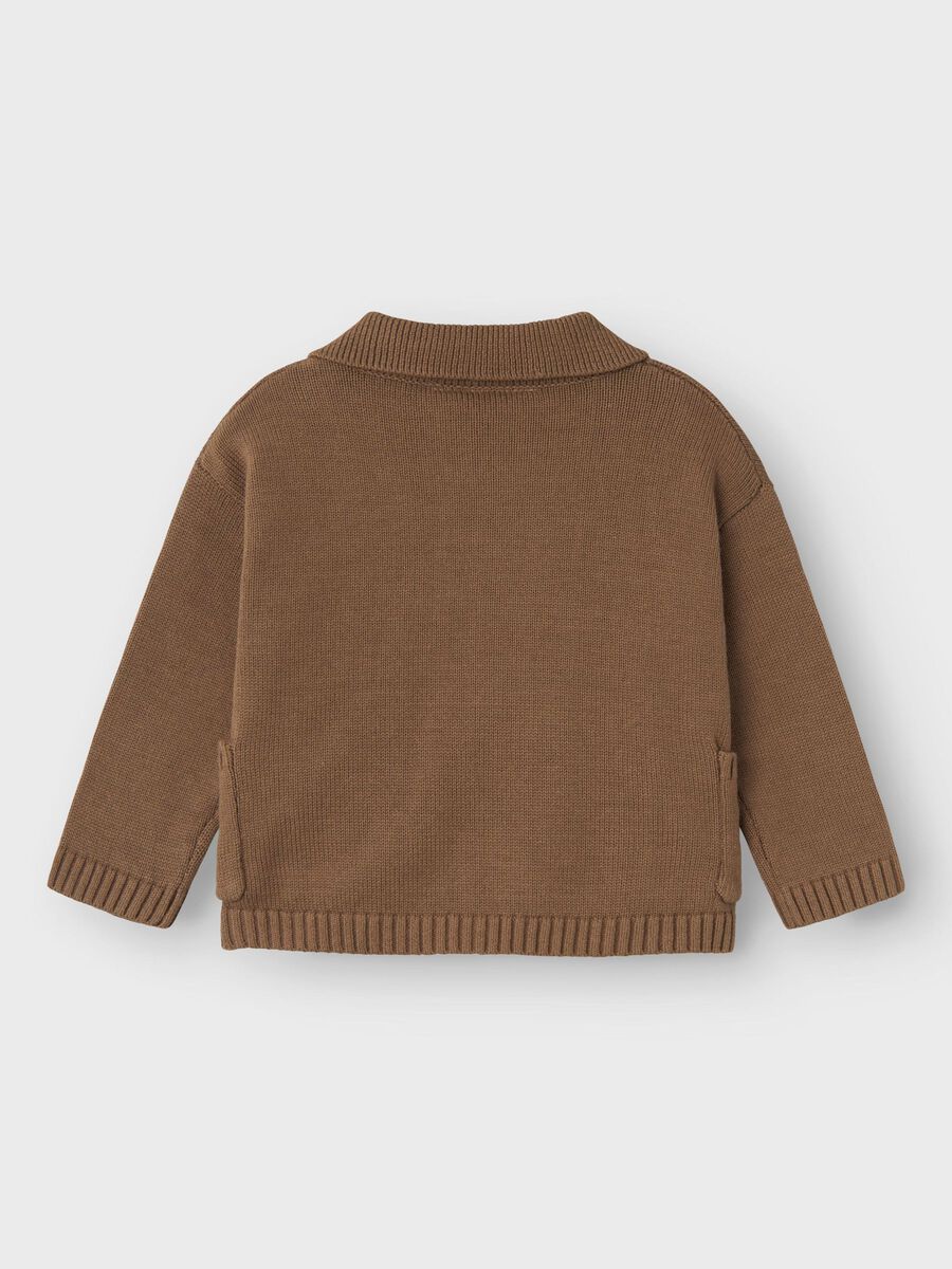 Name it-NMMTHEO LS LOOSE KNIT CARD LIL