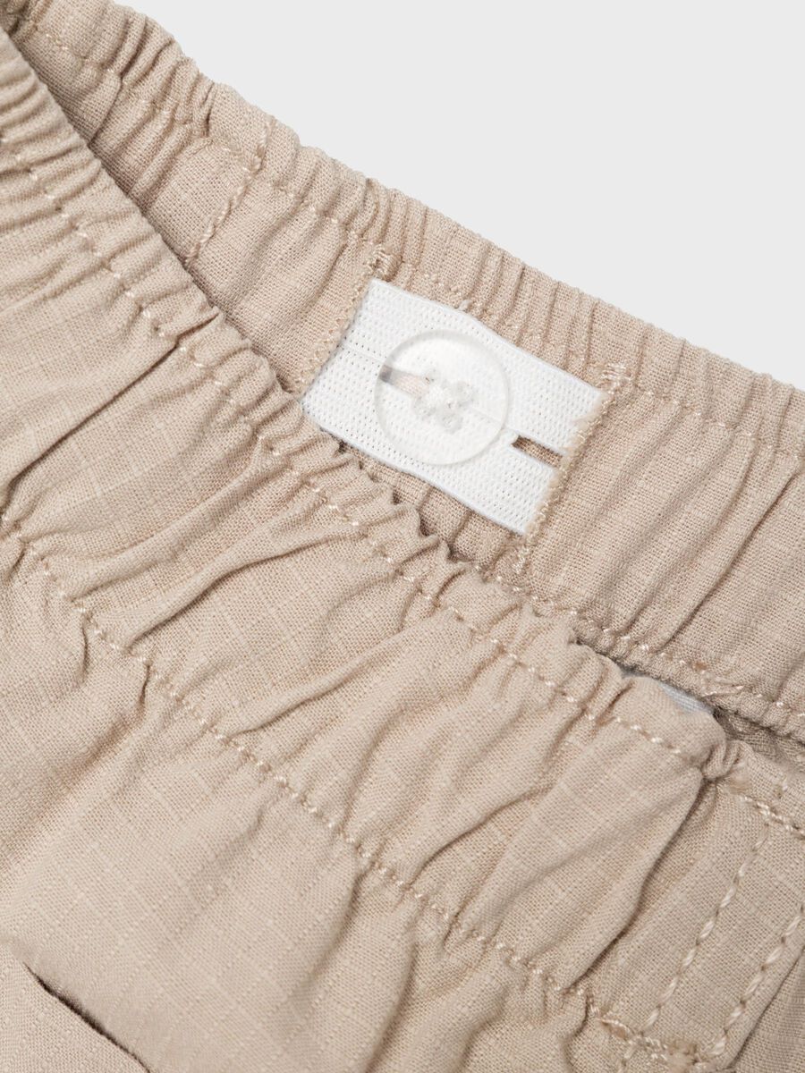 Name it-NKFBELLA BAGGY R PARA TWI PANT 8414-TT D-Pure Cashmere