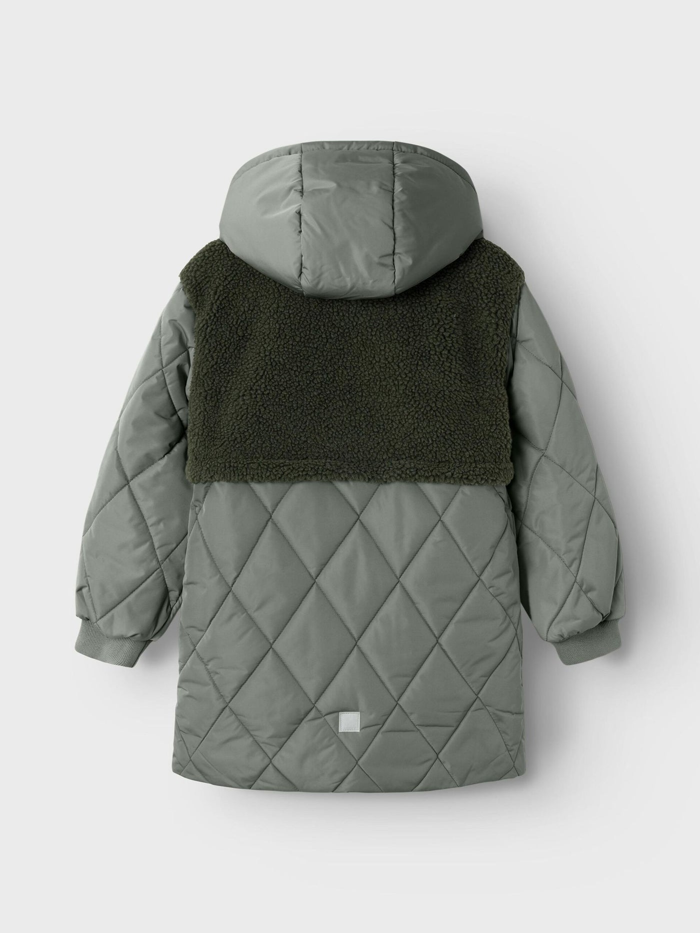 Name it-NKFMIKA LONG JACKET1-Agave Green