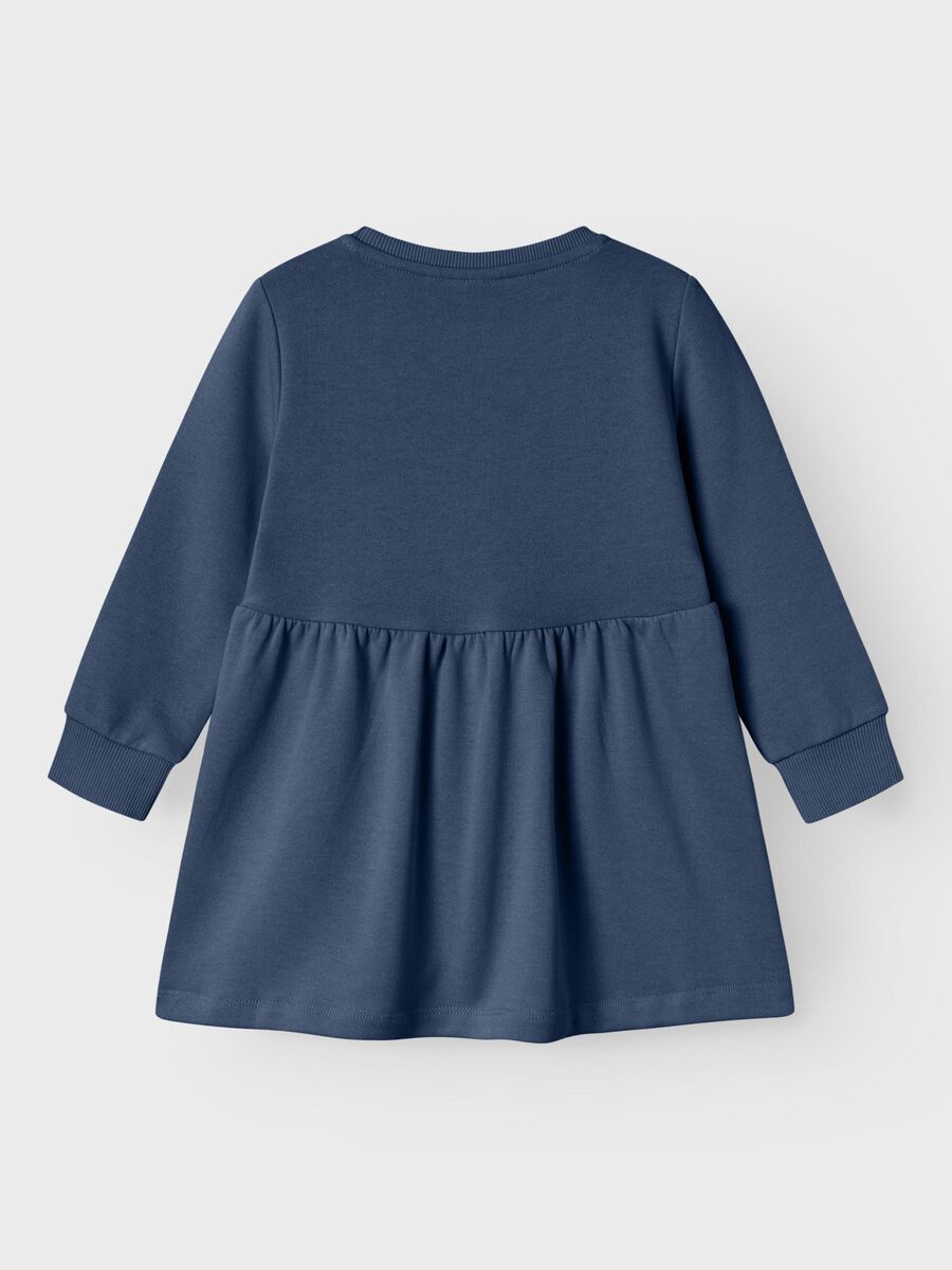 Name it-NMFKATLA SWEAT DRESS UNB-Dark Denim