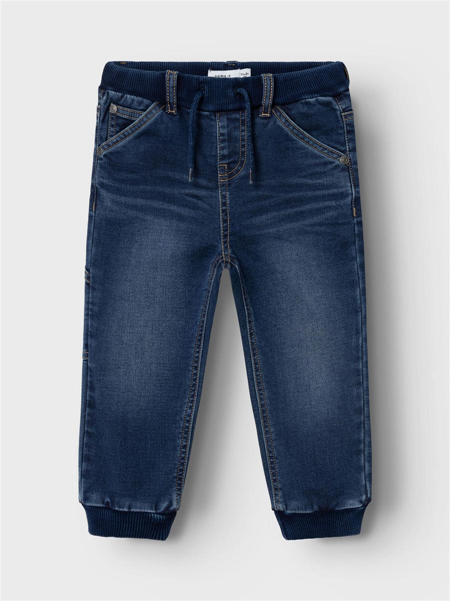 Name it-NMMBEN BAGGY R BRU SWE JEANS 9614-YU N-Dark Blue Denim