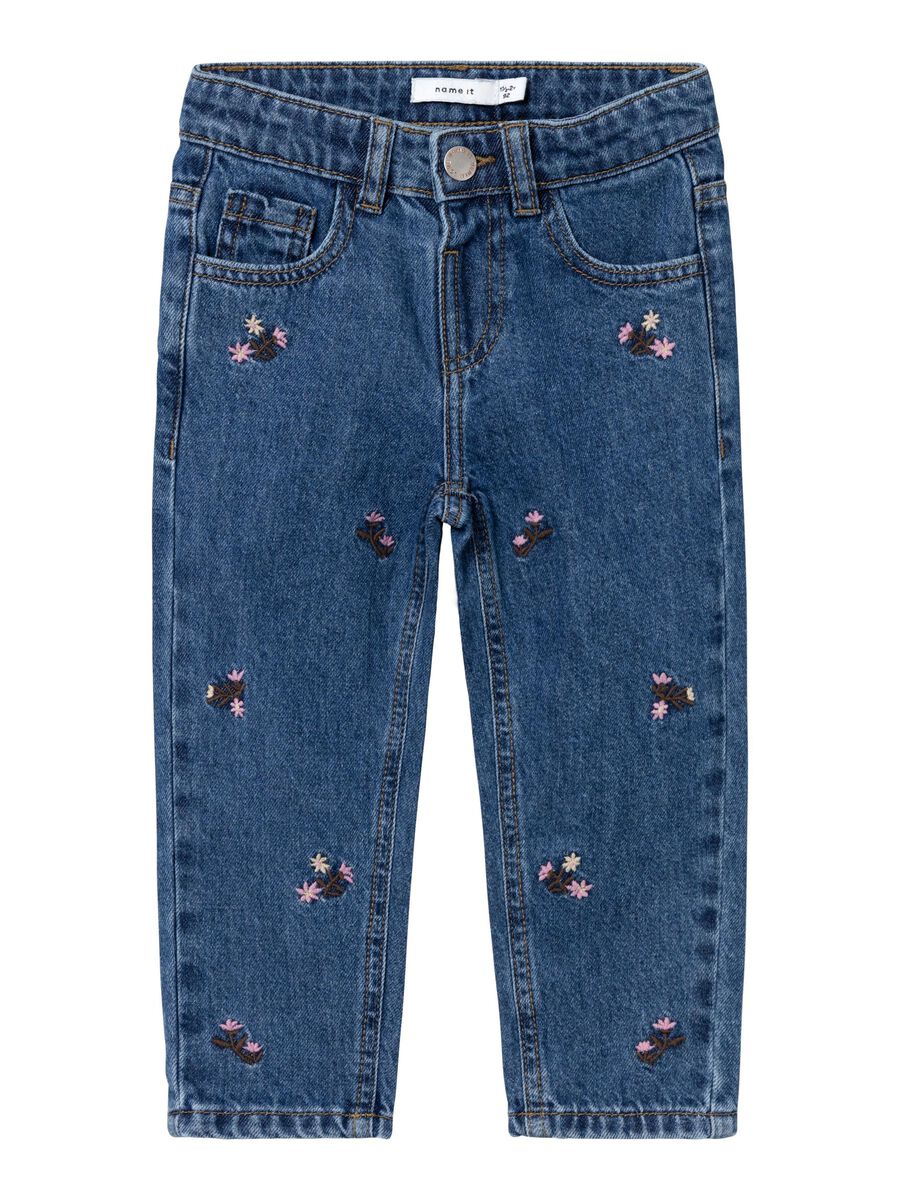 name it - NMFBELLA SHAPED JEANS - Dark Blue Denim