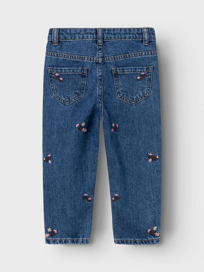 name it - NMFBELLA SHAPED JEANS - Dark Blue Denim