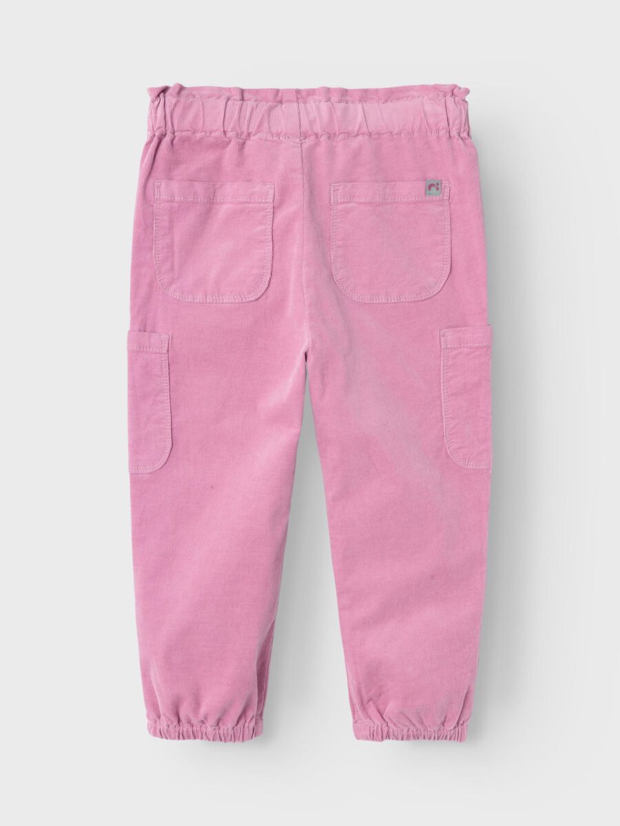 Name it-NMFBELLA ROUND CORD PANT - MAUVE ORCHID