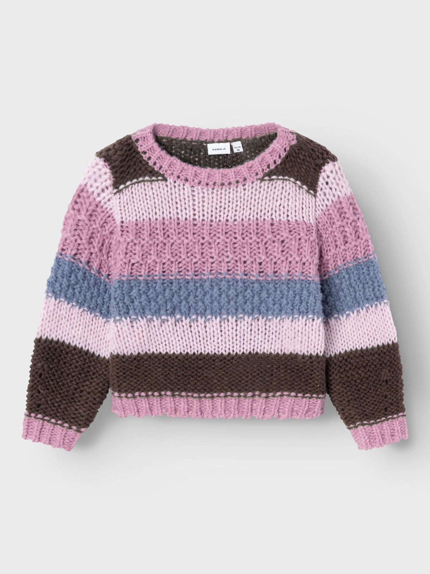 Name it-NMFORONJA LS KNIT - MAUVE ORCHID