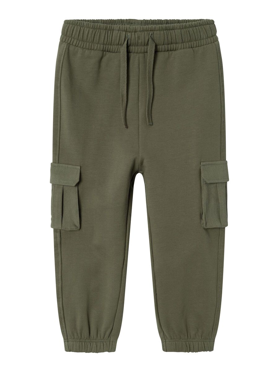 Name it-NMMNEIL NREG SWEAT PANT BRU-Tea Leaf