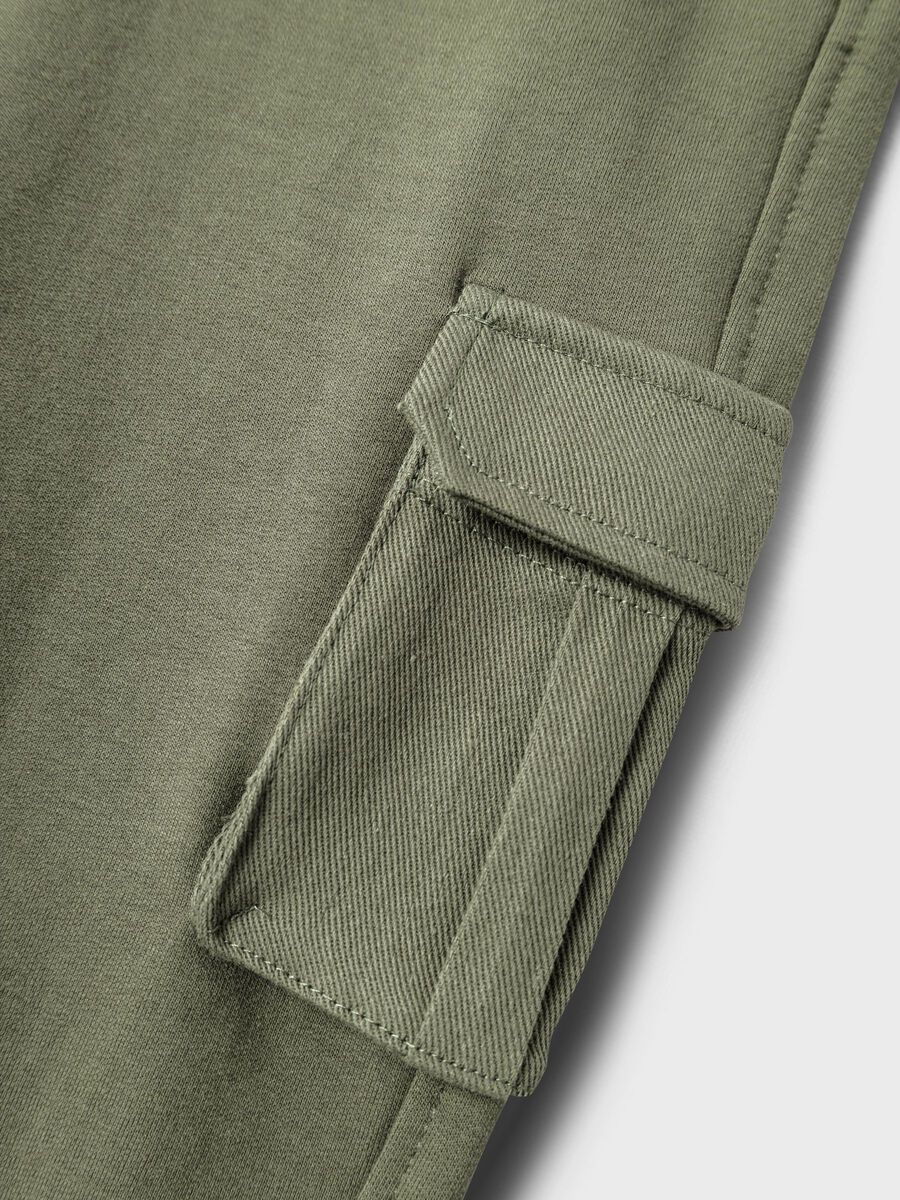 Name it-NMMNEIL NREG SWEAT PANT BRU-Tea Leaf