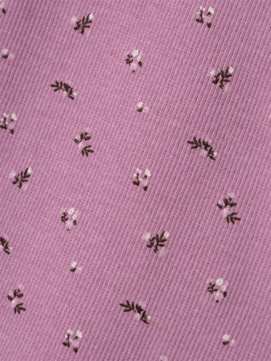 SLIM FIT OBERTEIL MIT LANGEN  Mauve Orchid