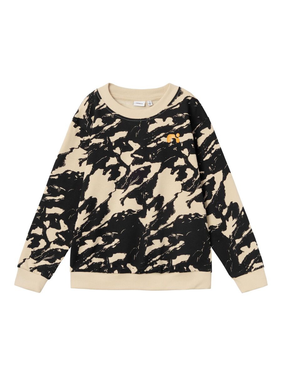 Name it-NKMNIFINGO LS NREG SWEAT-Summer Sand