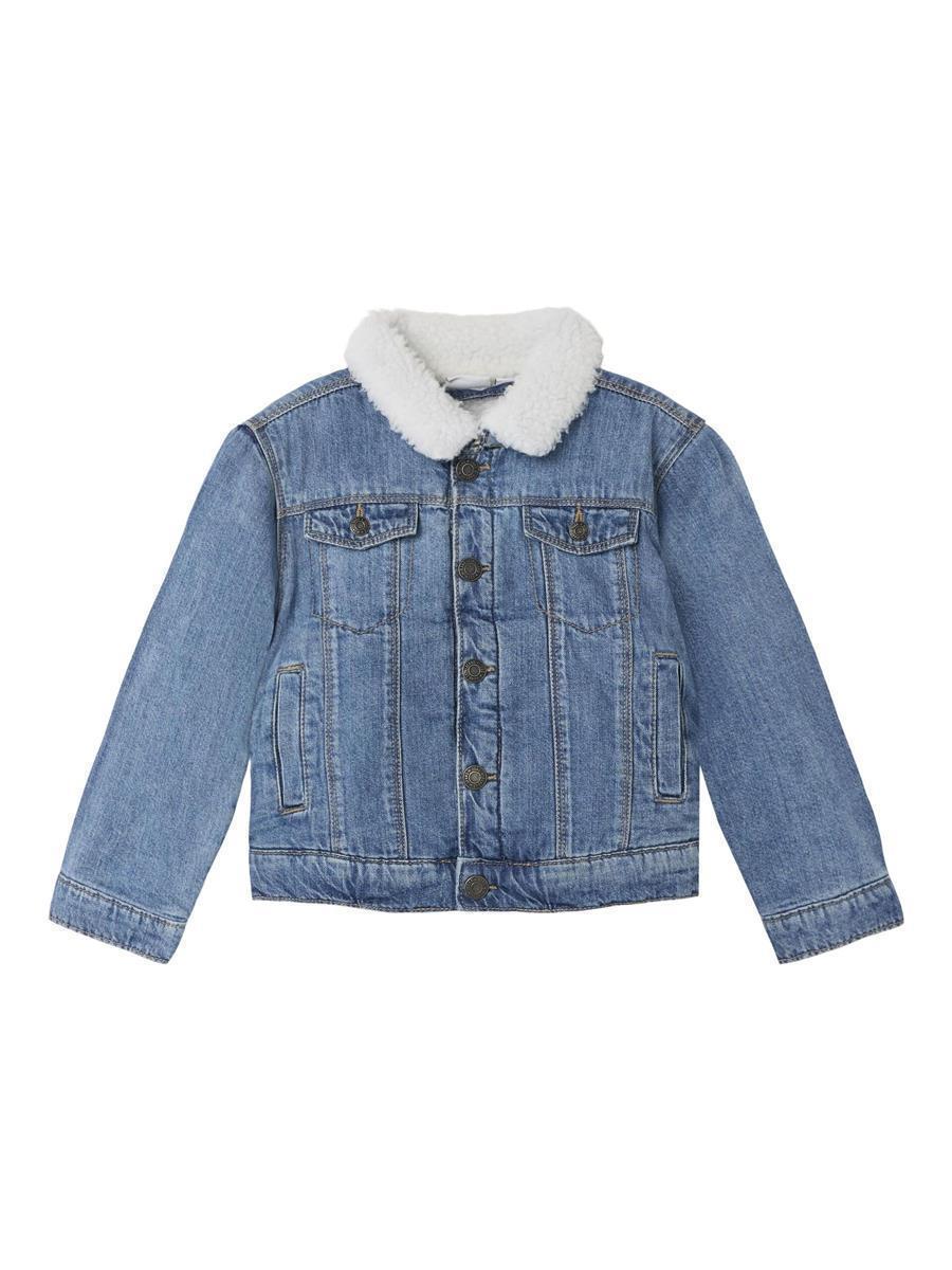 Name it-NMMJACK TEDDY DNM JACKET 1101-OV N-Medium Blue Denim