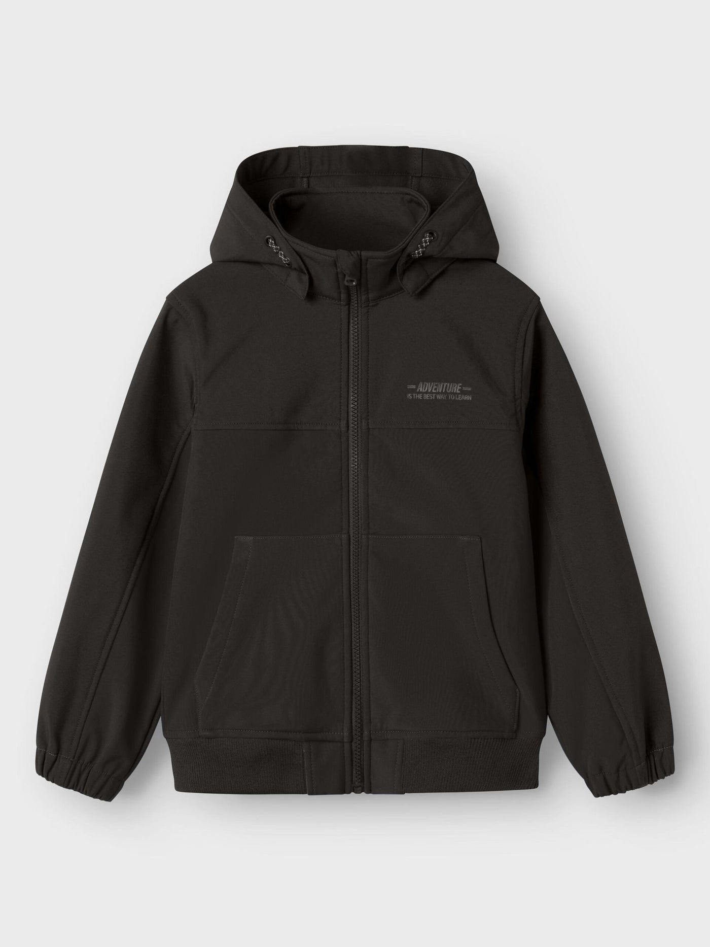 Name it - NKMALFA08 SOFTSHELL JACKET COOL BLOCK FO - Black