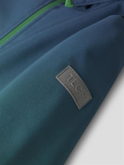 Name it - NMMALTA05 SOFTSHELL JACKET - DIPDYE FO - Gibraltar Sea