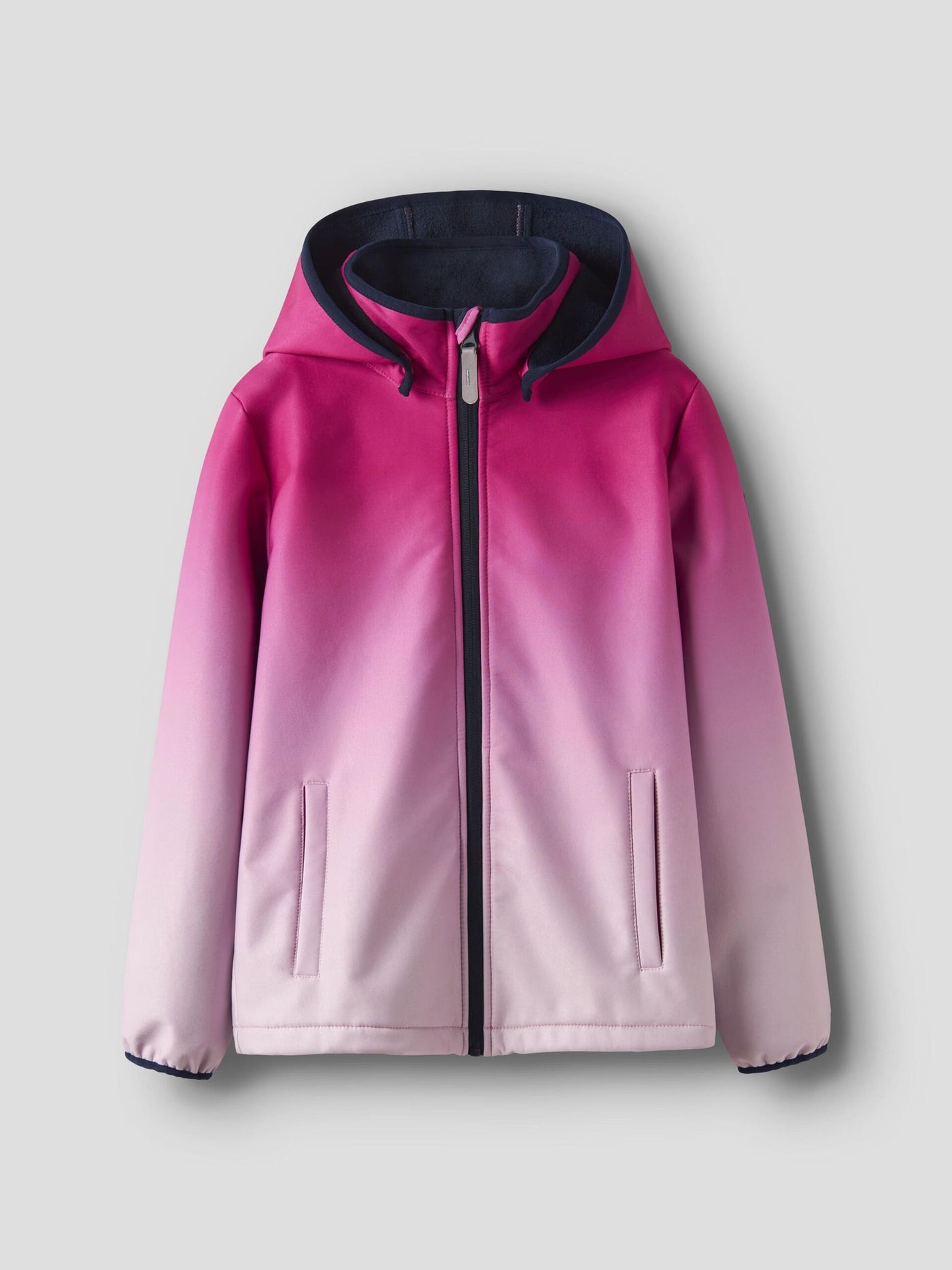 Name it - NMFMALTA05 SOFTSHELL JACKET DIPDYE FO - Pink Peacock