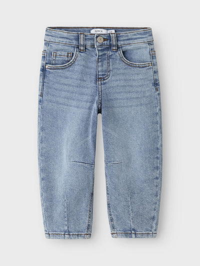 Name it-NMFBELLA BALLOON JEANS 2441-SM NOOS-Medium Blue Denim