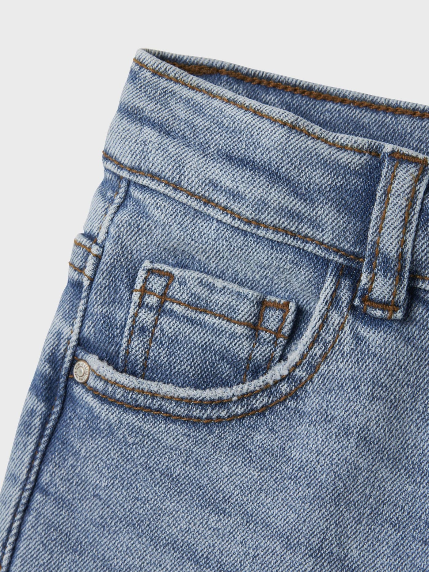 Name it-NMFBELLA BALLOON JEANS 2441-SM NOOS-Medium Blue Denim