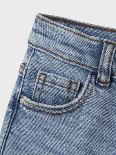 Name it-NMFBELLA BALLOON JEANS 2441-SM NOOS-Medium Blue Denim