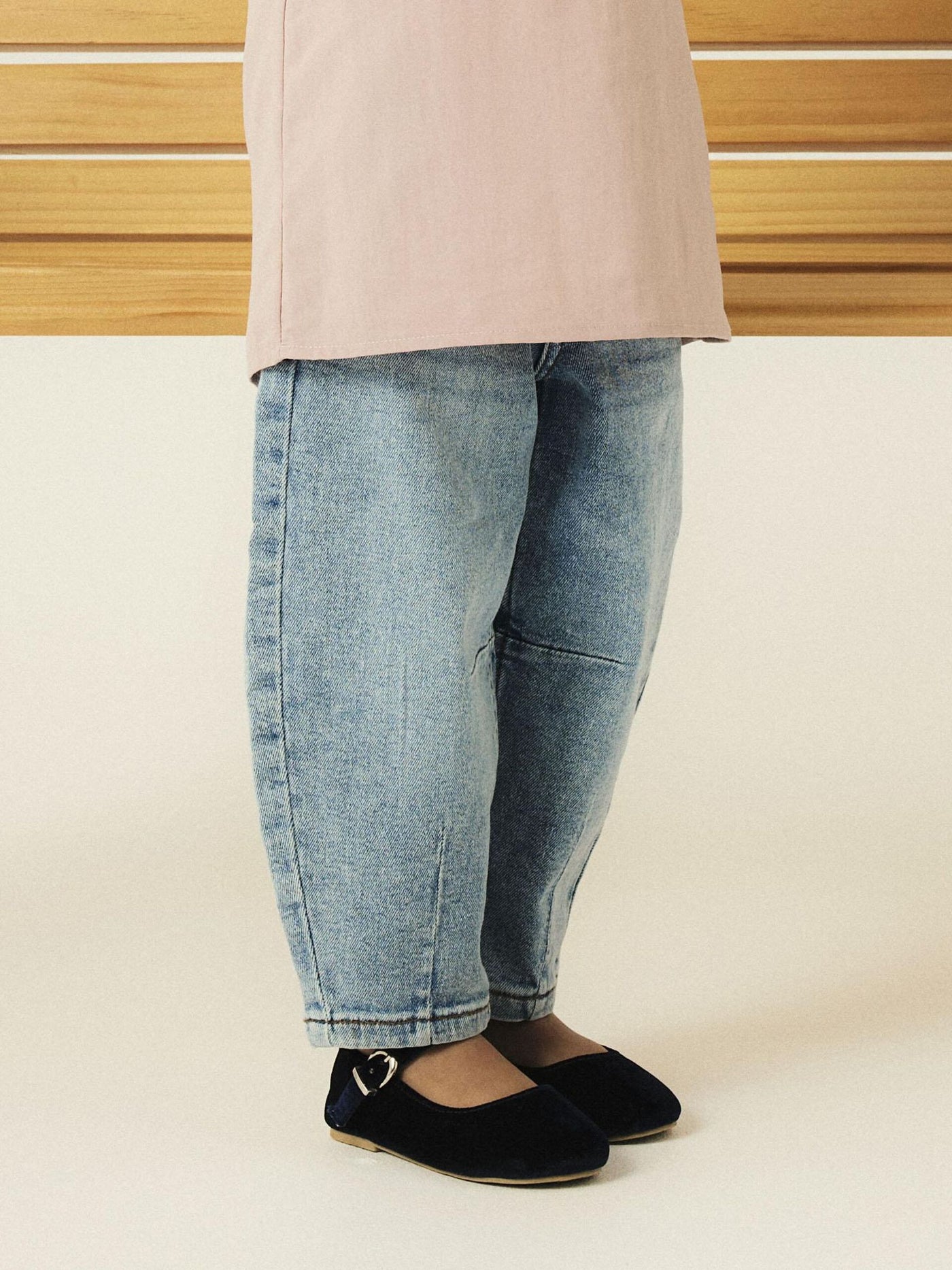 Name it-NMFBELLA BALLOON JEANS 2441-SM NOOS-Medium Blue Denim